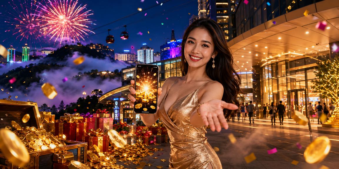 Aplikasi pertaruhan e-sukan lcv1 digunakan di kawasan peranginan Genting Highlands Malaysia