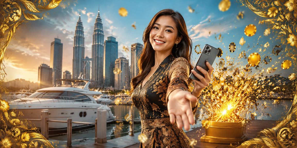 Platform odds perlawanan lcv1 pada telefon pintar dengan tema batik Kuala Lumpur