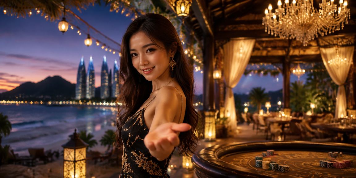 Suasana kasino dan pertaruhan jackpot di Langkawi dalam gaya Melayu
